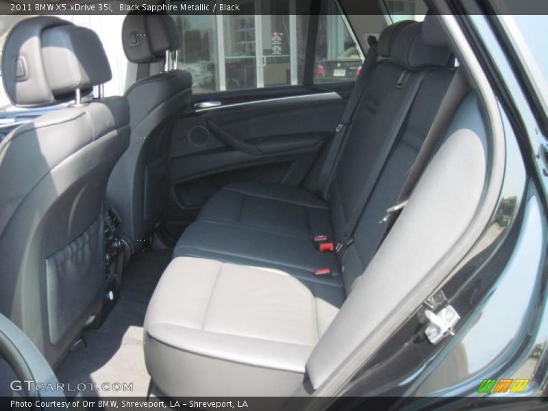 Black Sapphire Metallic / Black 2011 BMW X5 xDrive 35i