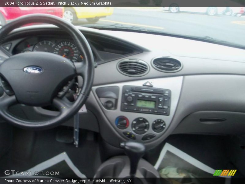 Pitch Black / Medium Graphite 2004 Ford Focus ZTS Sedan