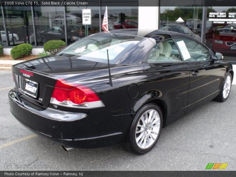 Solid Black / Calcite Cream 2008 Volvo C70 T5