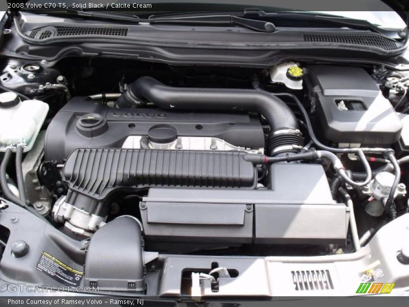 Solid Black / Calcite Cream 2008 Volvo C70 T5