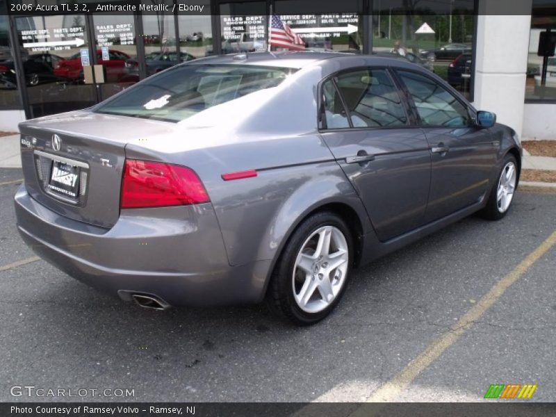 Anthracite Metallic / Ebony 2006 Acura TL 3.2