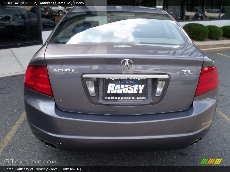 Anthracite Metallic / Ebony 2006 Acura TL 3.2