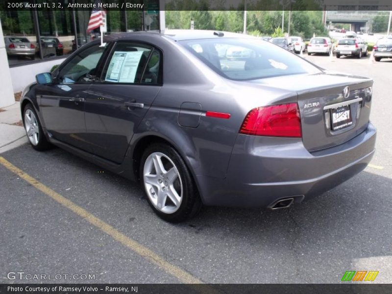 Anthracite Metallic / Ebony 2006 Acura TL 3.2