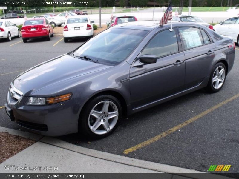 Anthracite Metallic / Ebony 2006 Acura TL 3.2
