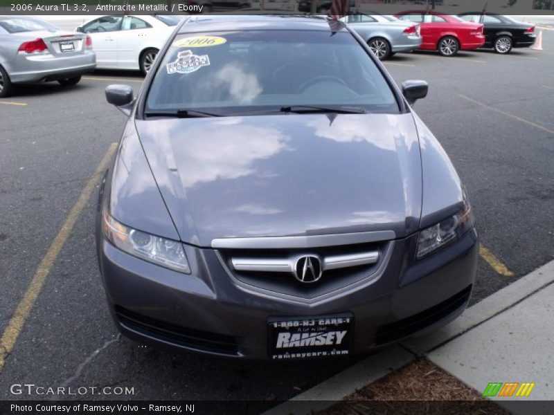 Anthracite Metallic / Ebony 2006 Acura TL 3.2