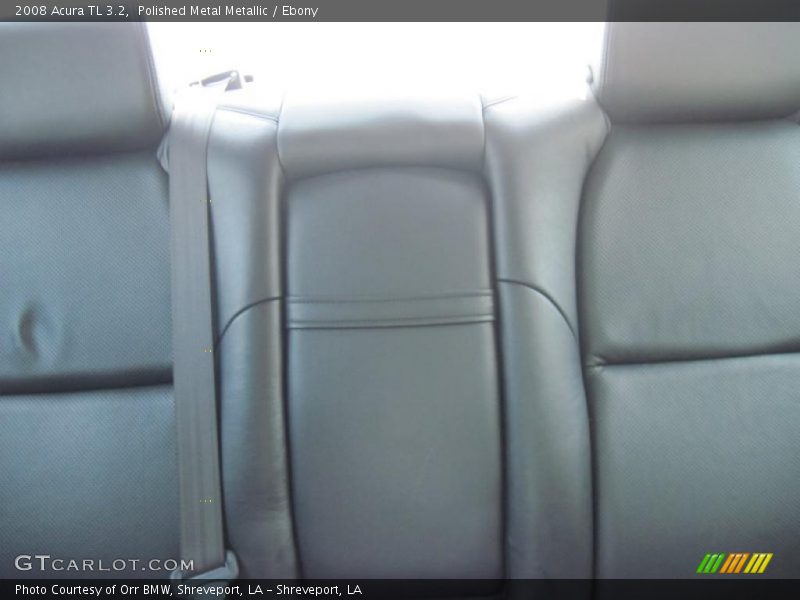 Polished Metal Metallic / Ebony 2008 Acura TL 3.2