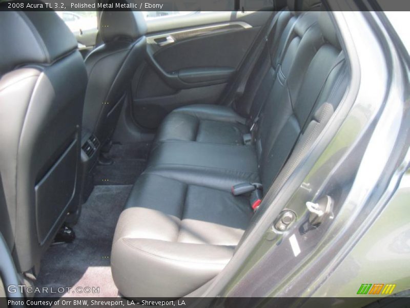 Polished Metal Metallic / Ebony 2008 Acura TL 3.2