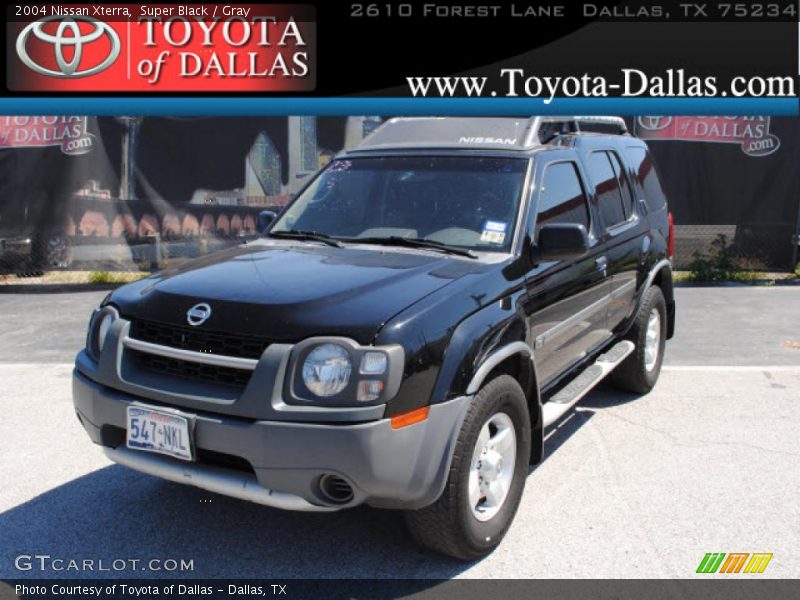 Super Black / Gray 2004 Nissan Xterra