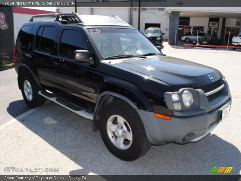 Super Black / Gray 2004 Nissan Xterra