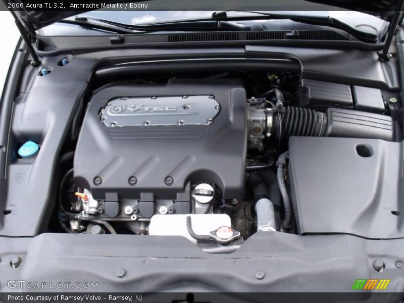 Anthracite Metallic / Ebony 2006 Acura TL 3.2