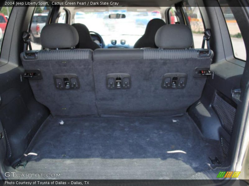 Cactus Green Pearl / Dark Slate Gray 2004 Jeep Liberty Sport