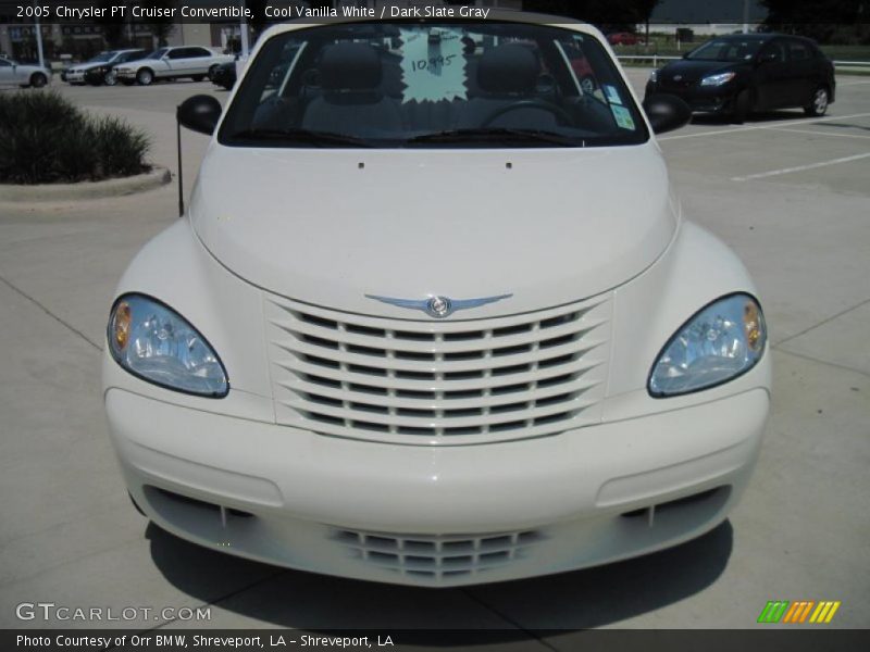 Cool Vanilla White / Dark Slate Gray 2005 Chrysler PT Cruiser Convertible