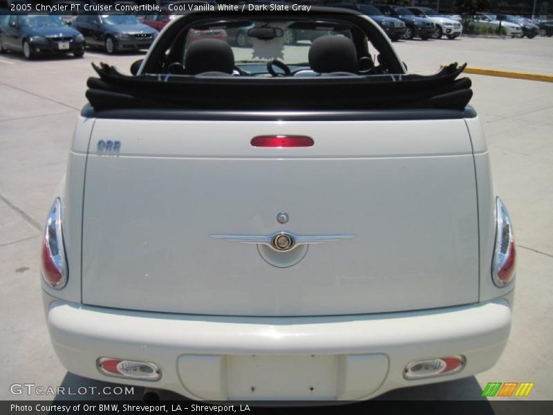 Cool Vanilla White / Dark Slate Gray 2005 Chrysler PT Cruiser Convertible