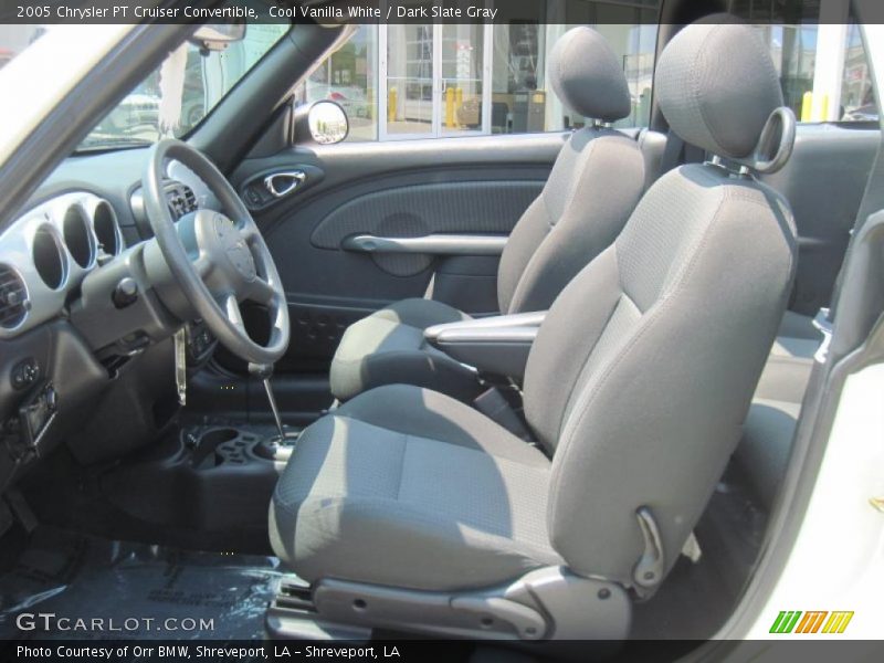 Cool Vanilla White / Dark Slate Gray 2005 Chrysler PT Cruiser Convertible