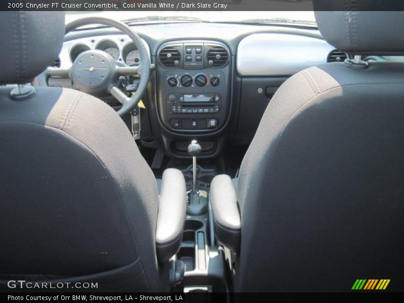 Cool Vanilla White / Dark Slate Gray 2005 Chrysler PT Cruiser Convertible