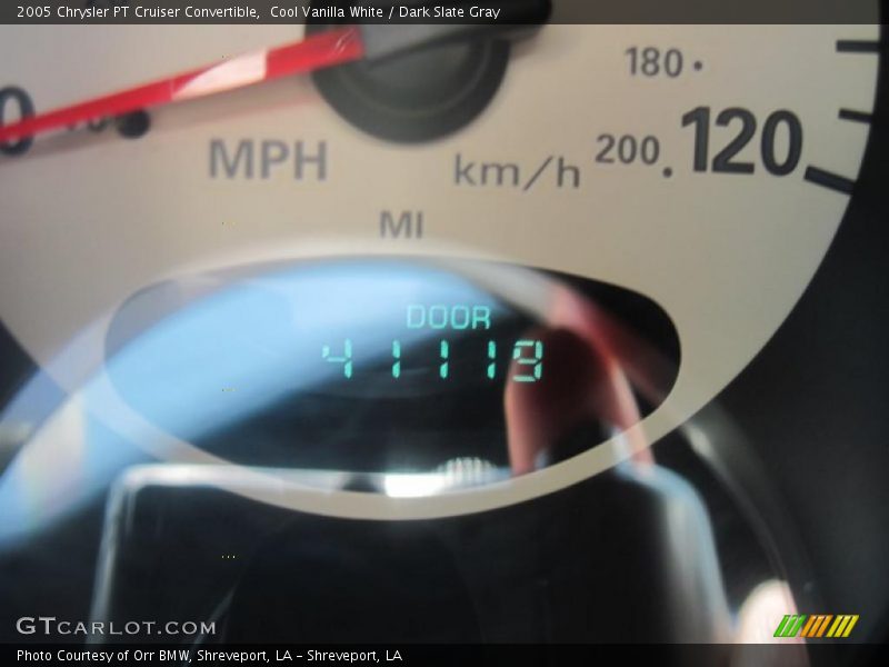 Cool Vanilla White / Dark Slate Gray 2005 Chrysler PT Cruiser Convertible