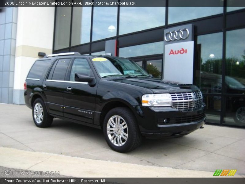 Black / Stone/Charcoal Black 2008 Lincoln Navigator Limited Edition 4x4
