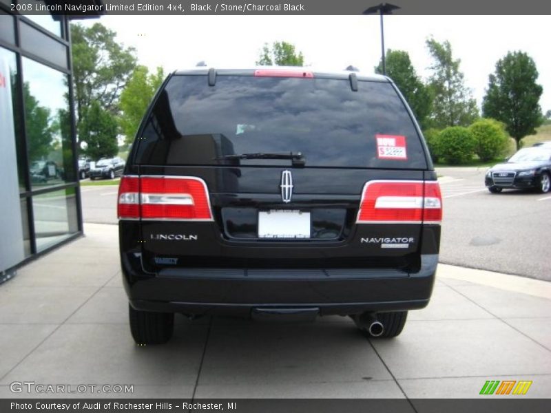 Black / Stone/Charcoal Black 2008 Lincoln Navigator Limited Edition 4x4