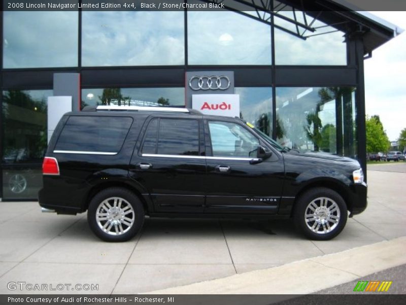 Black / Stone/Charcoal Black 2008 Lincoln Navigator Limited Edition 4x4