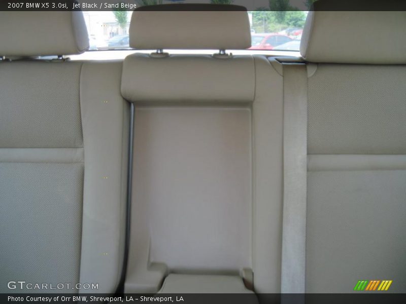 Jet Black / Sand Beige 2007 BMW X5 3.0si
