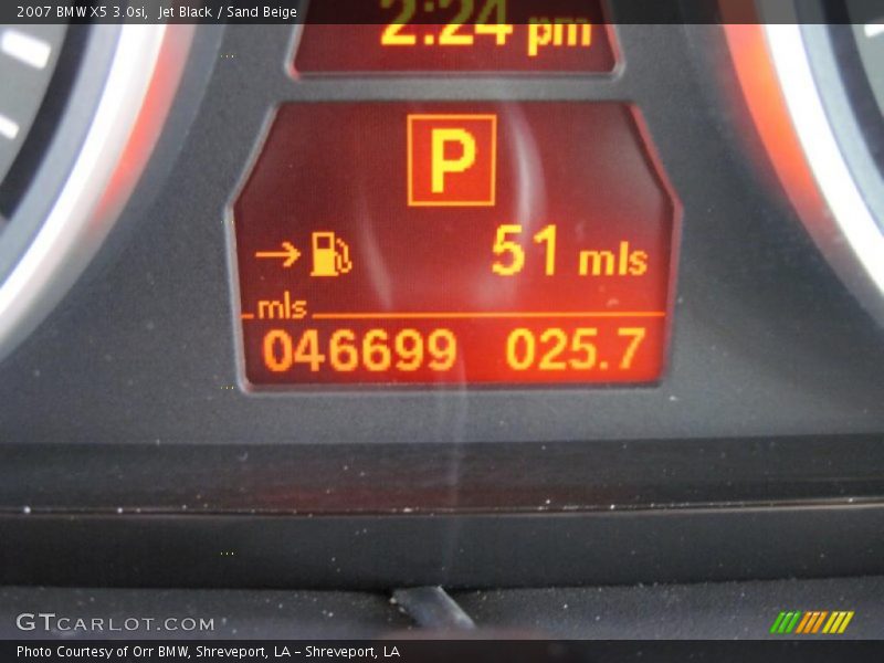 Jet Black / Sand Beige 2007 BMW X5 3.0si