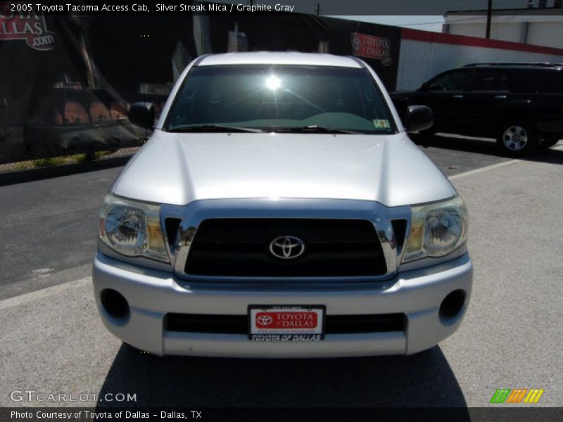 Silver Streak Mica / Graphite Gray 2005 Toyota Tacoma Access Cab