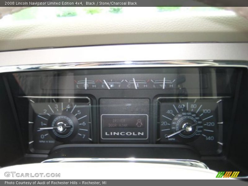 Black / Stone/Charcoal Black 2008 Lincoln Navigator Limited Edition 4x4