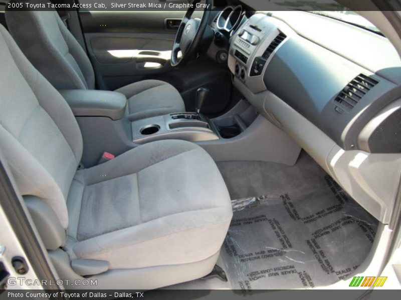 Silver Streak Mica / Graphite Gray 2005 Toyota Tacoma Access Cab
