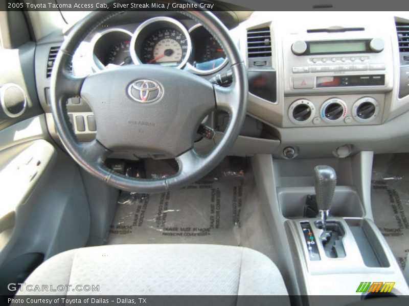 Silver Streak Mica / Graphite Gray 2005 Toyota Tacoma Access Cab