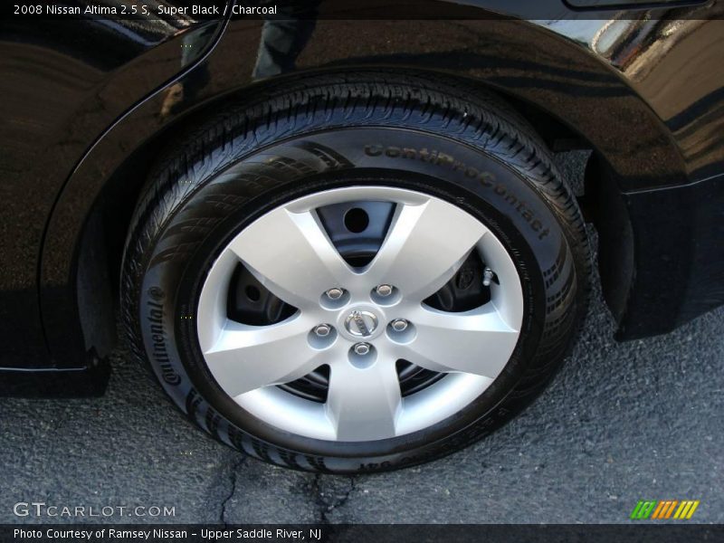 Super Black / Charcoal 2008 Nissan Altima 2.5 S
