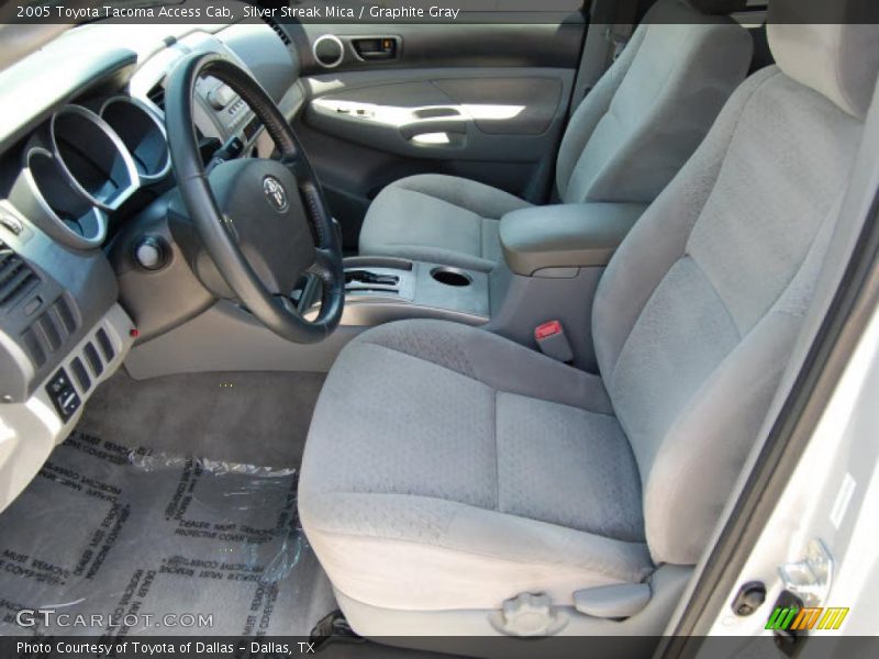 Silver Streak Mica / Graphite Gray 2005 Toyota Tacoma Access Cab