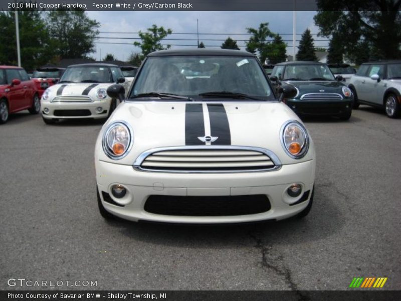Pepper White / Grey/Carbon Black 2010 Mini Cooper Hardtop