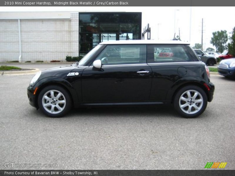 Midnight Black Metallic / Grey/Carbon Black 2010 Mini Cooper Hardtop