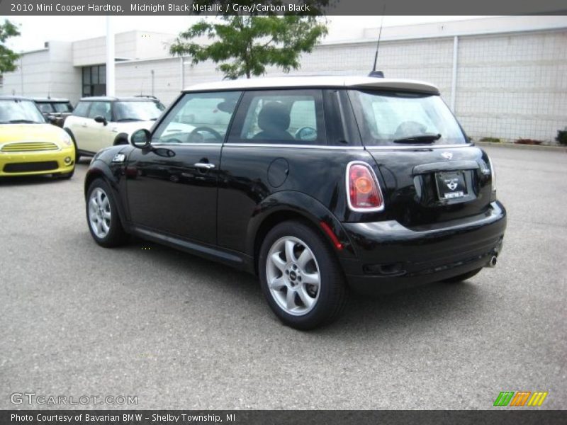 Midnight Black Metallic / Grey/Carbon Black 2010 Mini Cooper Hardtop