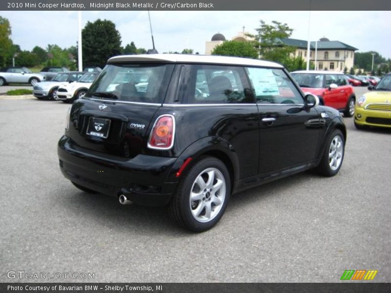 Midnight Black Metallic / Grey/Carbon Black 2010 Mini Cooper Hardtop