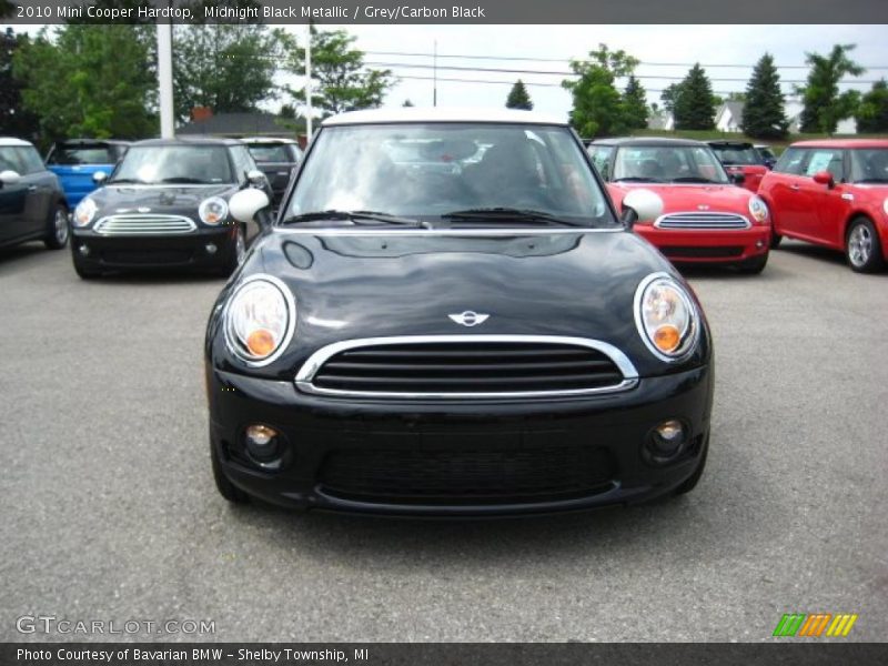 Midnight Black Metallic / Grey/Carbon Black 2010 Mini Cooper Hardtop