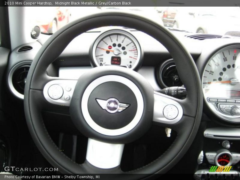 Midnight Black Metallic / Grey/Carbon Black 2010 Mini Cooper Hardtop
