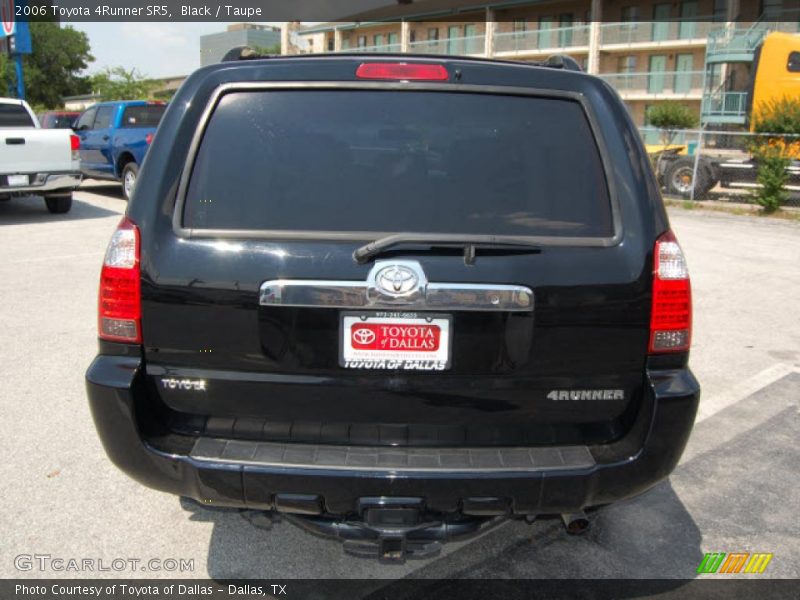 Black / Taupe 2006 Toyota 4Runner SR5