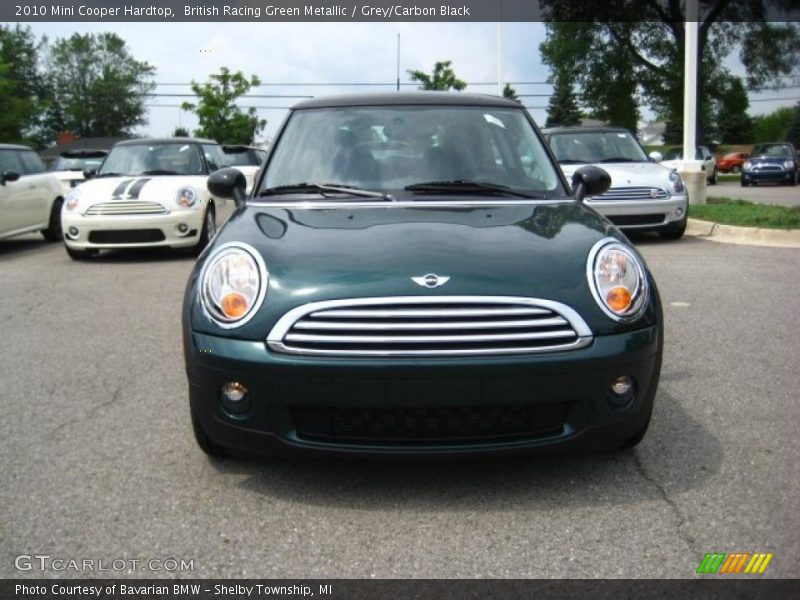 British Racing Green Metallic / Grey/Carbon Black 2010 Mini Cooper Hardtop