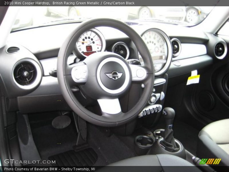 British Racing Green Metallic / Grey/Carbon Black 2010 Mini Cooper Hardtop
