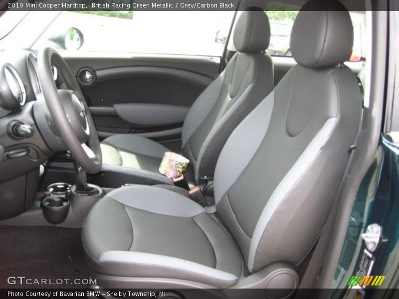 British Racing Green Metallic / Grey/Carbon Black 2010 Mini Cooper Hardtop