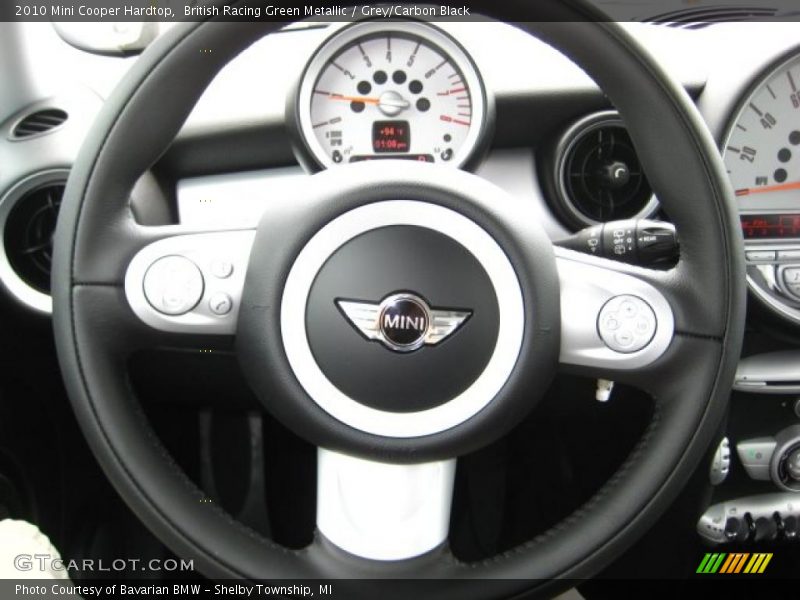 British Racing Green Metallic / Grey/Carbon Black 2010 Mini Cooper Hardtop