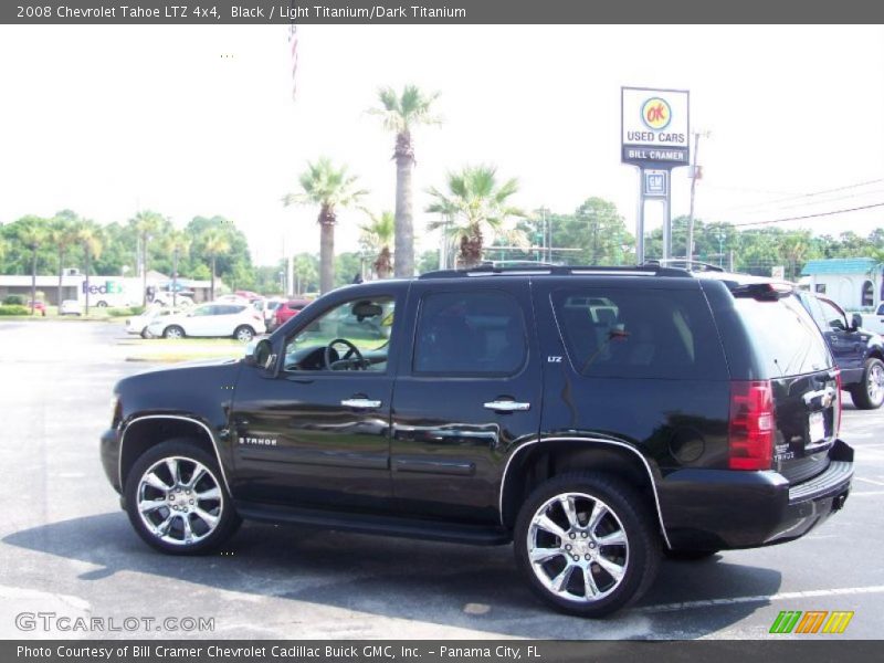 Black / Light Titanium/Dark Titanium 2008 Chevrolet Tahoe LTZ 4x4