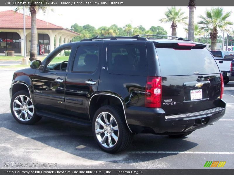 Black / Light Titanium/Dark Titanium 2008 Chevrolet Tahoe LTZ 4x4