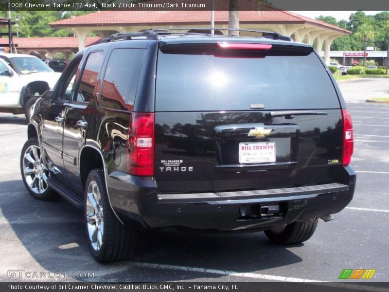 Black / Light Titanium/Dark Titanium 2008 Chevrolet Tahoe LTZ 4x4