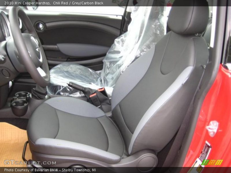 Chili Red / Grey/Carbon Black 2010 Mini Cooper Hardtop