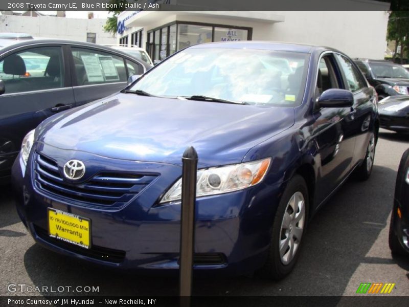 Blue Ribbon Metallic / Ash 2008 Toyota Camry LE