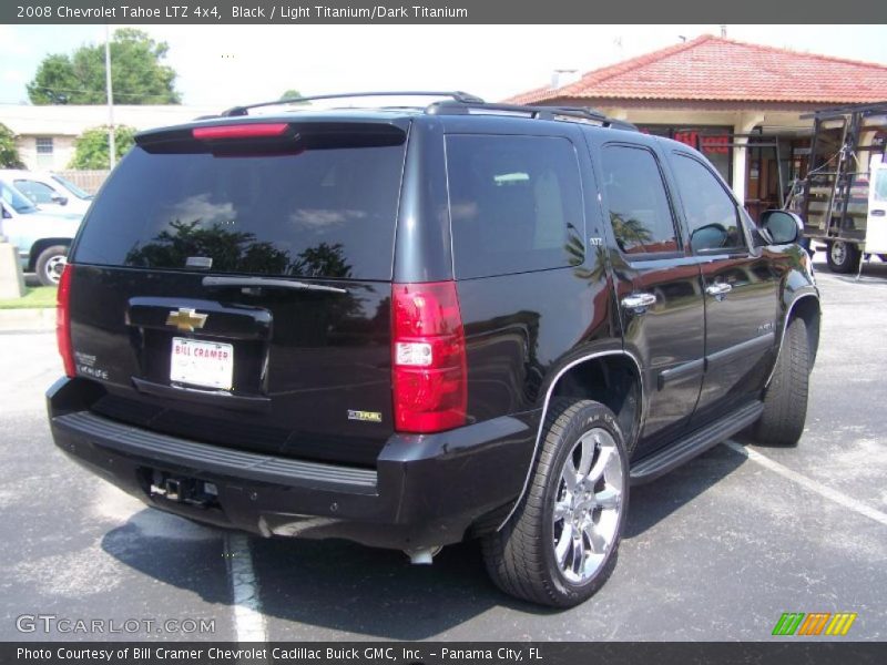 Black / Light Titanium/Dark Titanium 2008 Chevrolet Tahoe LTZ 4x4