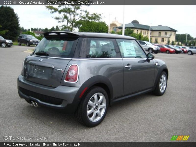 Dark Silver Metallic / Grey/Carbon Black 2010 Mini Cooper S Hardtop