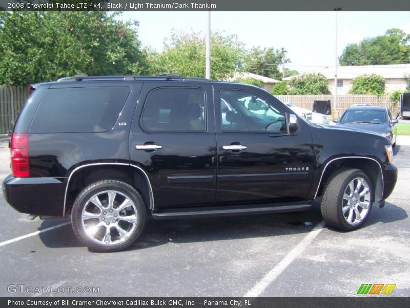 Black / Light Titanium/Dark Titanium 2008 Chevrolet Tahoe LTZ 4x4